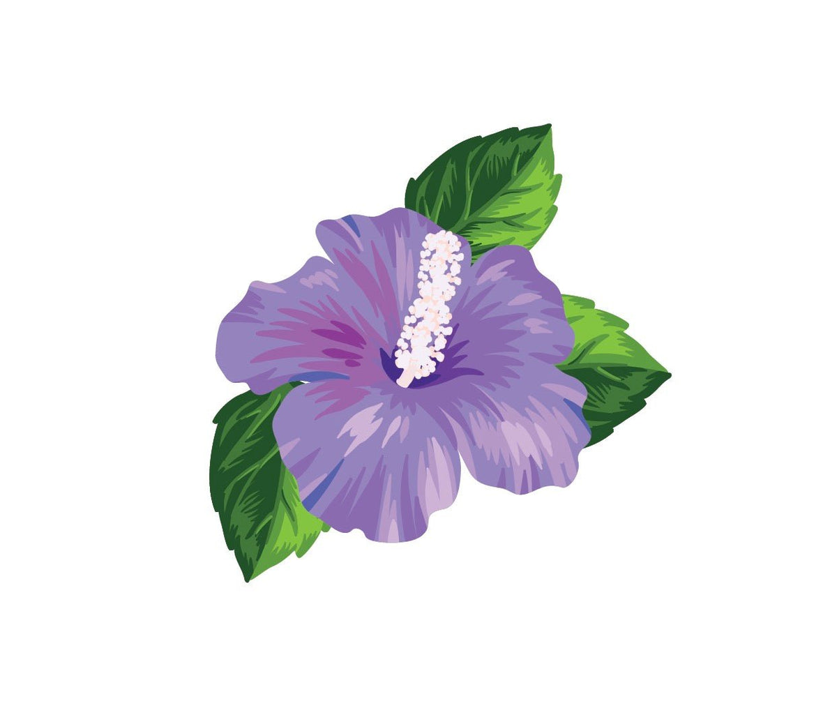 Hibiscus Flower Decals - Cover-Alls Decals