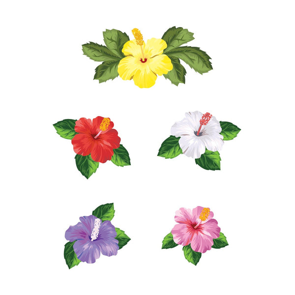 Hibiscus Flower Decals - CoverAlls Decals