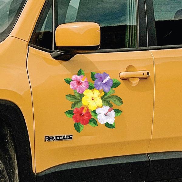 Hibiscus Flower Decals - Cover-Alls Decals
