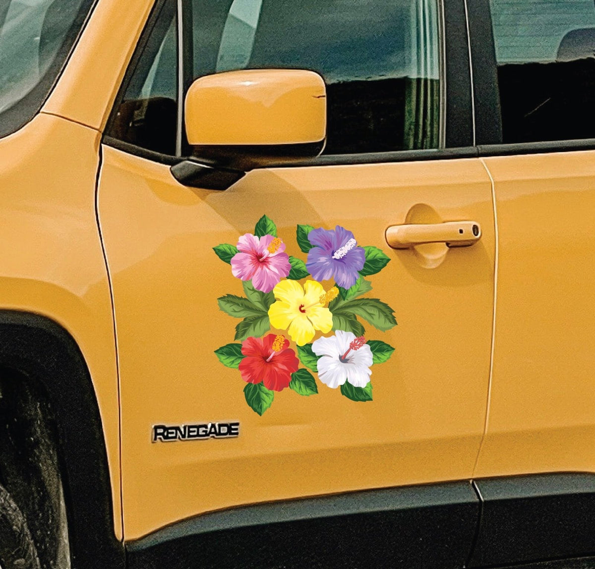 Hibiscus Flower Decals - Cover-Alls Decals