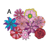 Hippie Flower Package Decals - Cover-Alls Decals