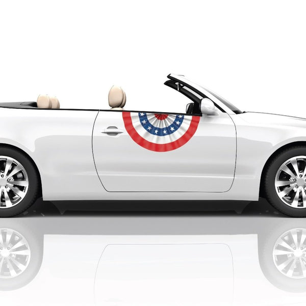 Independence Day Bunting Decals - Cover-Alls Decals