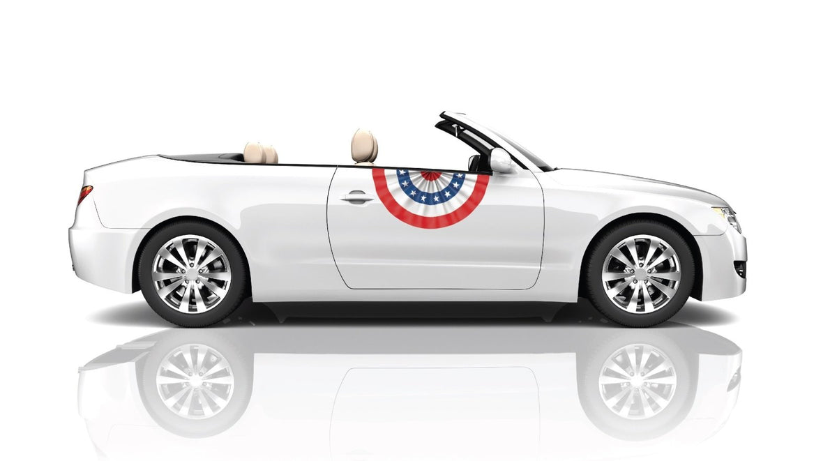 Independence Day Bunting Decals - Cover-Alls Decals