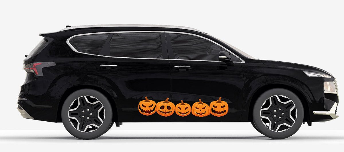 Jack O' Lantern Pumpkin Decals - Cover-Alls Decals