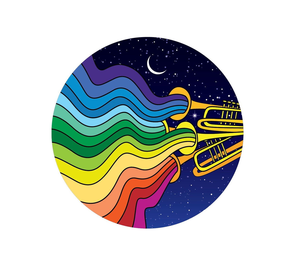 Jazzy Night Decal - Cover-Alls Decals