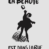 La Beaute est Dans La Rue - Cover-Alls Decals