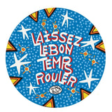 Laissez Les Bon Temps Rouler Decal by Simon of New Orleans - Cover-Alls Decals