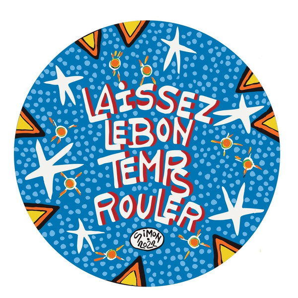 Laissez Les Bon Temps Rouler Decal by Simon of New Orleans - Cover-Alls Decals