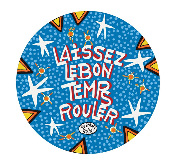 Laissez Les Bon Temps Rouler Decal by Simon of New Orleans - Cover-Alls Decals