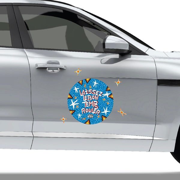 Laissez Les Bon Temps Rouler Decal by Simon of New Orleans - Cover-Alls Decals