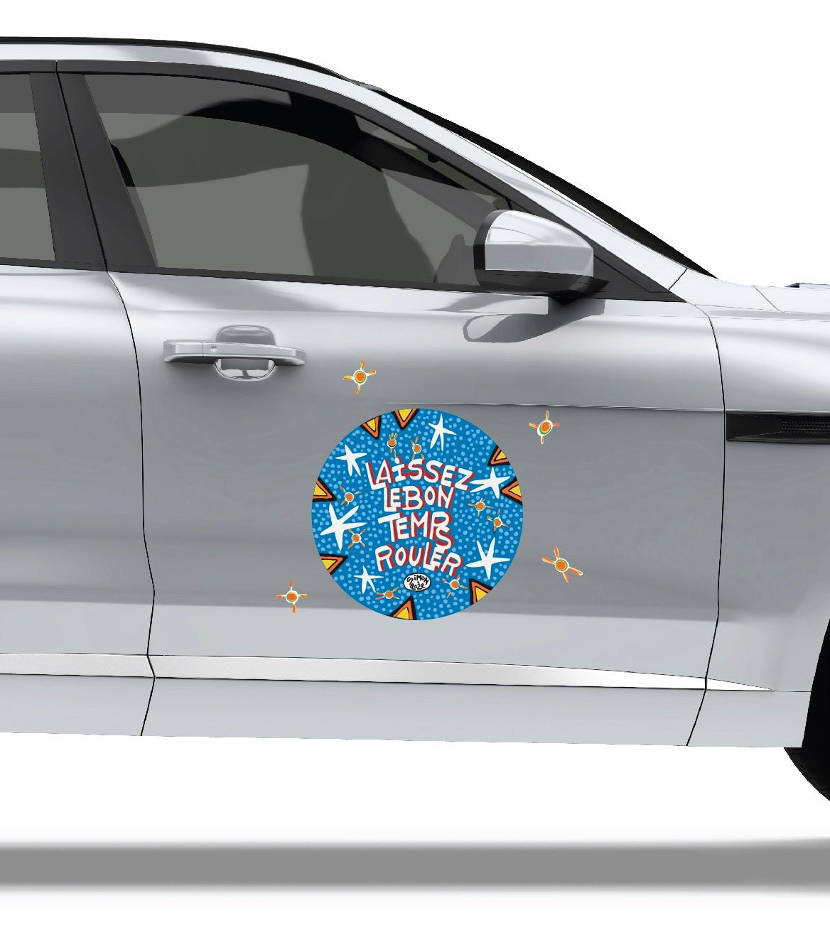 Laissez Les Bon Temps Rouler Decal by Simon of New Orleans - Cover-Alls Decals
