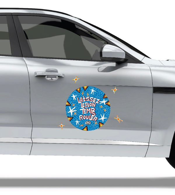 Laissez Les Bon Temps Rouler Decal by Simon of New Orleans - Cover-Alls Decals