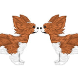 Life-Sized Cavalier King Charles Spaniel Decals - Cover-Alls Decals