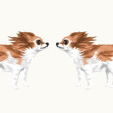Life-Sized Long Haired Chihuahua Decal - Cover-Alls Decals