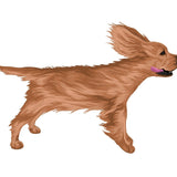 Life-Sized Cocker Spaniel Decal - Cover-Alls Decals