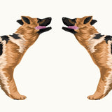 German Shepherd Decals - Cover-Alls Decals