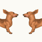 Life-Sized Miniature Dachshund Decal - Cover-Alls Decals