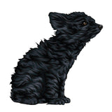 Life-Sized Miniature Poodle Decal - Cover-Alls Decals