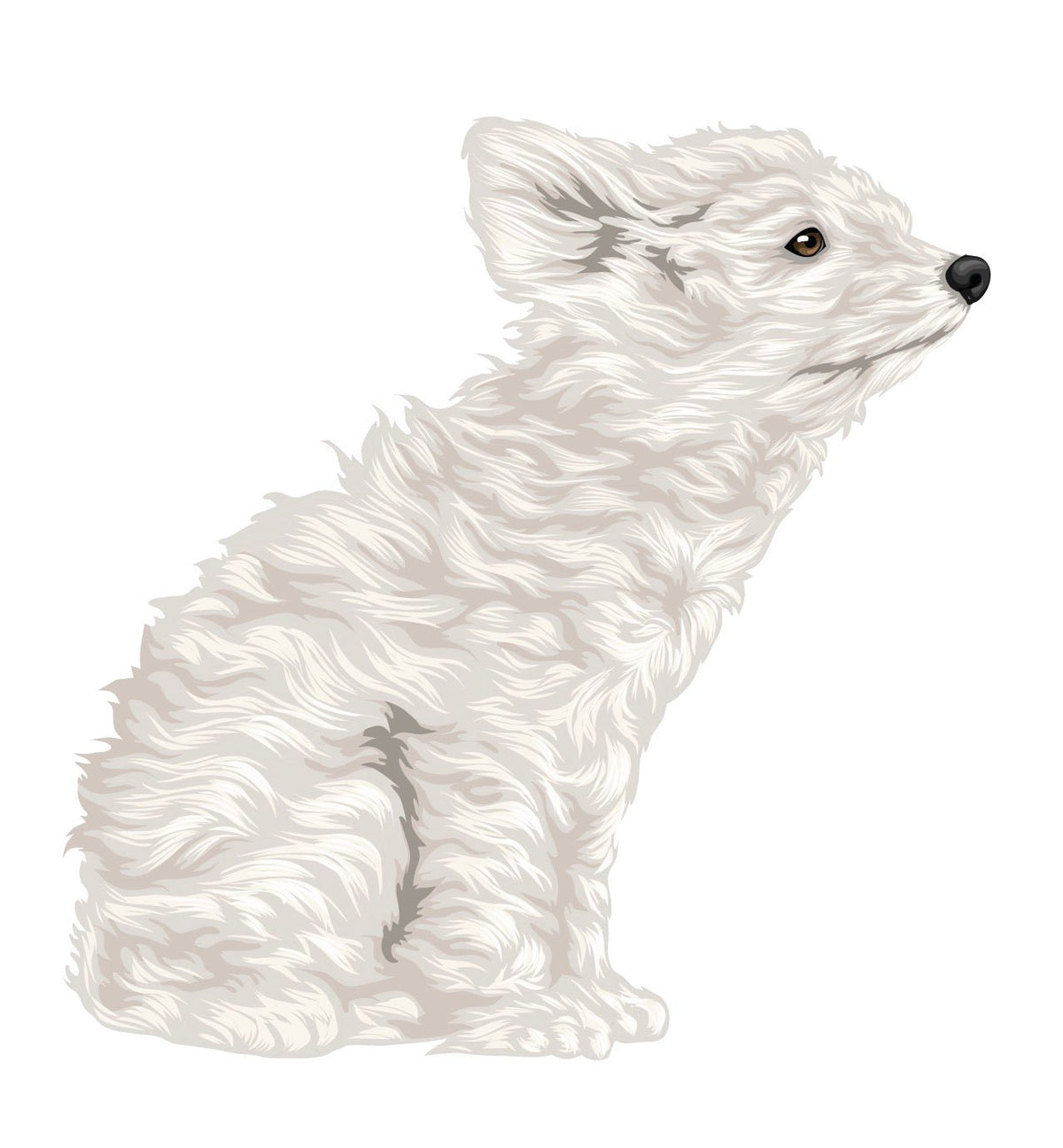 Life-Sized Miniature Poodle Decal - Cover-Alls Decals