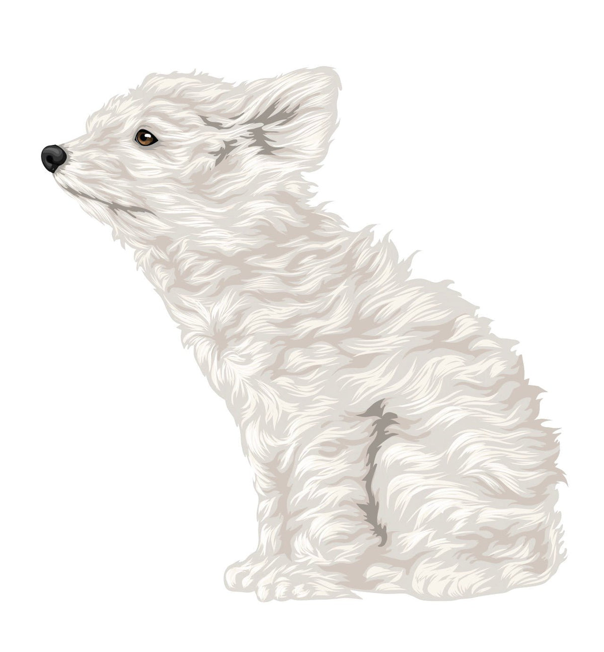 Life-Sized Miniature Poodle Decal - Cover-Alls Decals