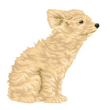 Life-Sized Miniature Poodle Decal - Cover-Alls Decals