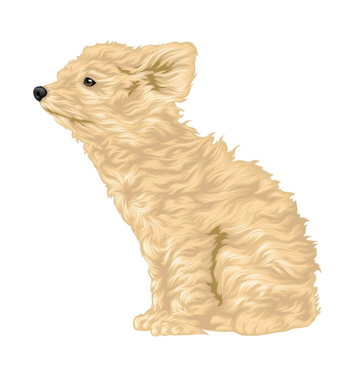 Life-Sized Miniature Poodle Decal - Cover-Alls Decals