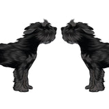 Life-Sized Miniature Schnauzer Decal - Cover-Alls Decals
