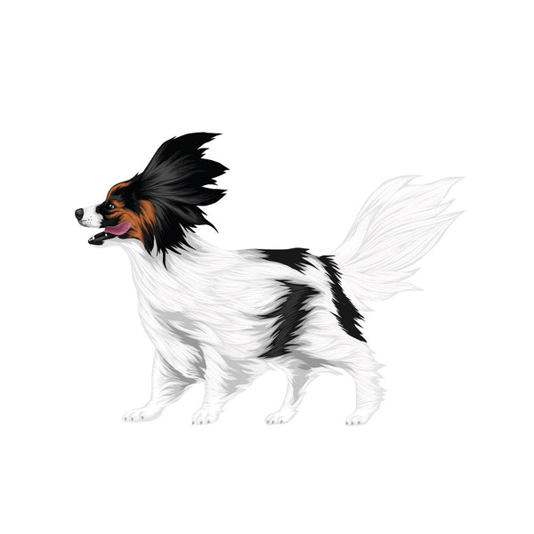 Life-Sized Papillon Decals - Cover-Alls Decals