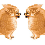 Life-Sized Pomeranian Decal - Cover-Alls Decals