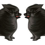 Life-Sized Pomeranian Decal - Cover-Alls Decals