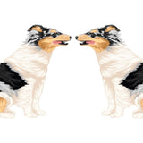 Life-Sized Shetland Sheepdog Decals - Cover-Alls Decals
