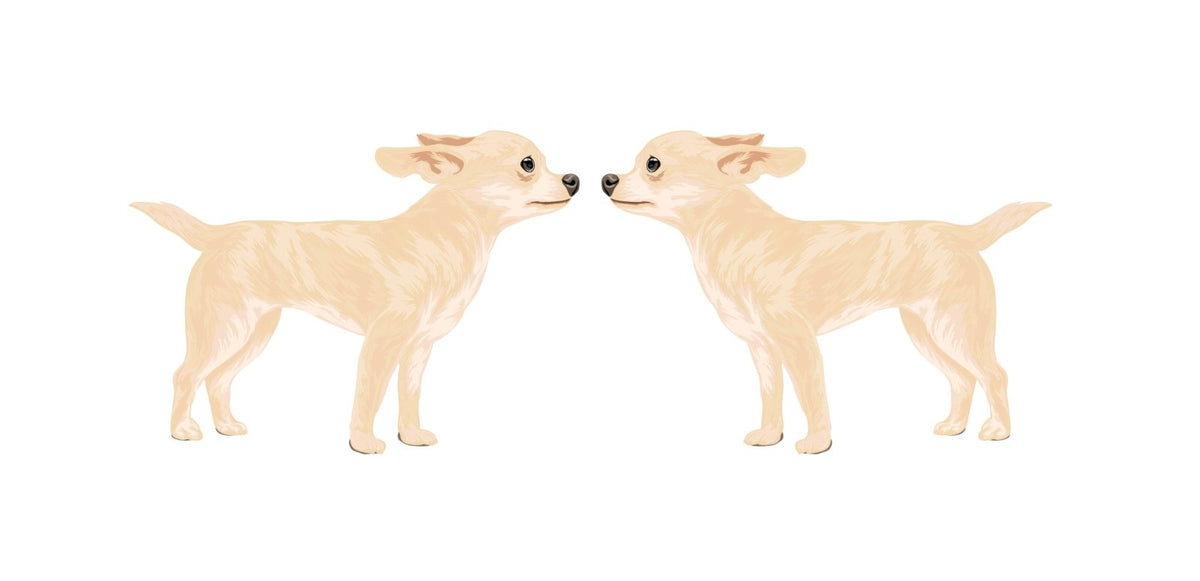 Life-Sized Short Haired Chihuahua Decals - Cover-Alls Decals
