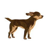 Life-Sized Short Haired Chihuahua Decals - Cover-Alls Decals