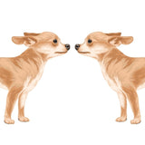 Life-Sized Short Haired Chihuahua Decals - Cover-Alls Decals