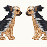 Life-Sized Yorkshire Terrier Decal - Cover-Alls Decals