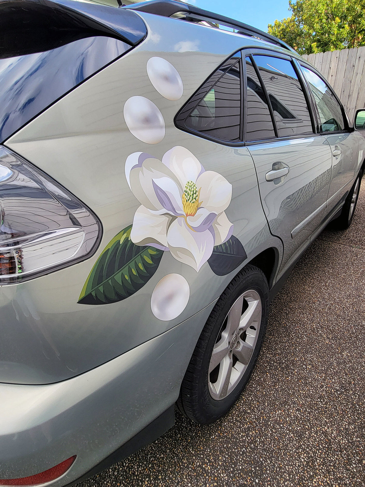 Southern Magnolia Blossom Decals - Cover-Alls Decals