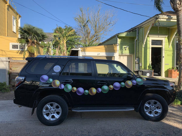Classic Mardi Gras Bead Decals - Cover-Alls Decals