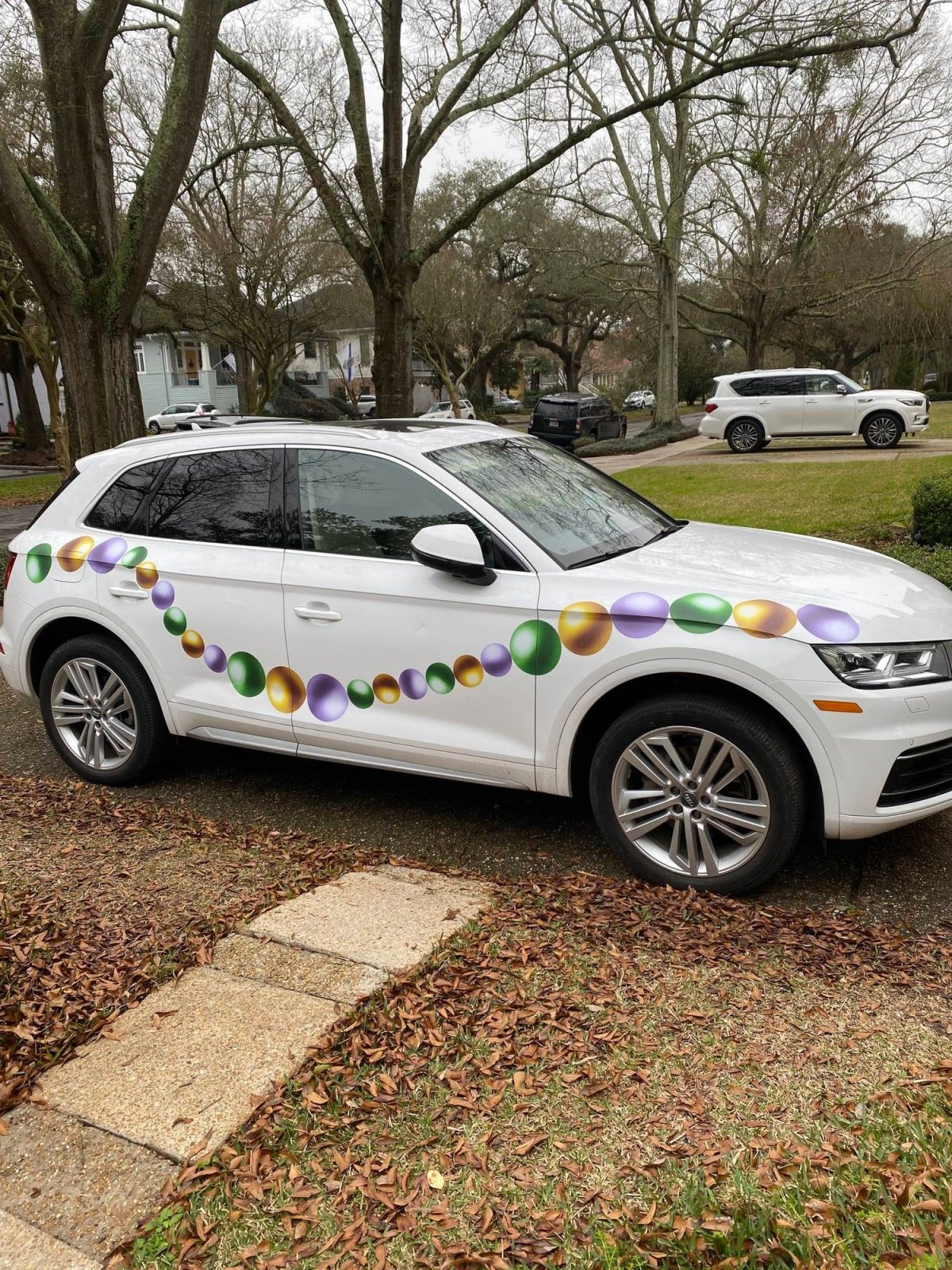 Classic Mardi Gras Bead Decals - Cover-Alls Decals
