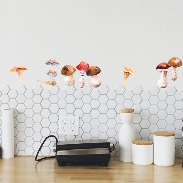 Mushrooms - Cover-Alls Decals