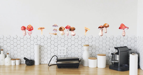 Mushrooms - Cover-Alls Decals