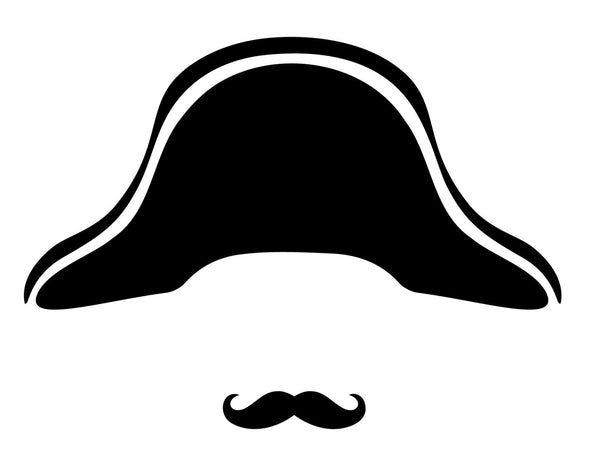 Mustaches, Lips and Hats - Cover-Alls Decals