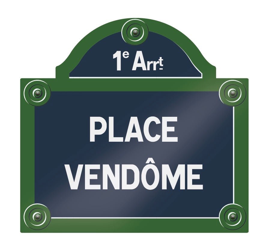 Paris Street Sign Decals - Cover-Alls Decals