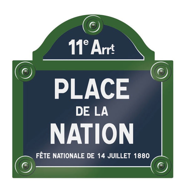 Paris Street Sign Decals - Cover-Alls Decals