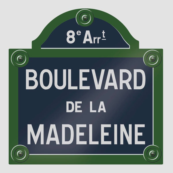 Paris Street Sign Decals - Cover-Alls Decals
