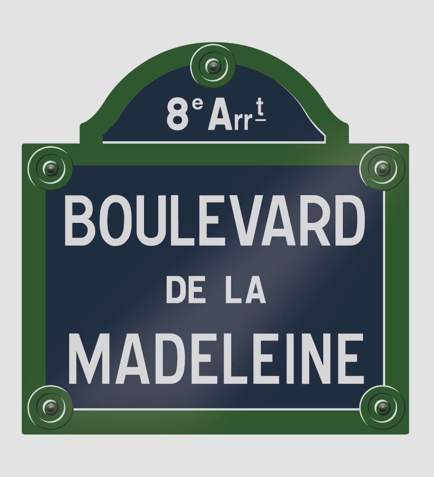 Paris Street Sign Decals - Cover-Alls Decals