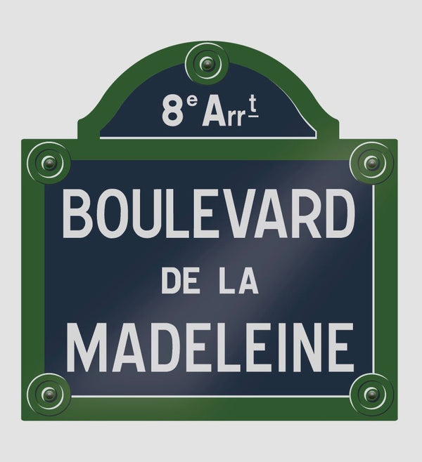 Paris Street Sign Decals - Cover-Alls Decals