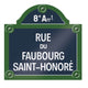 Rue du Faubourg Saint-Honoré