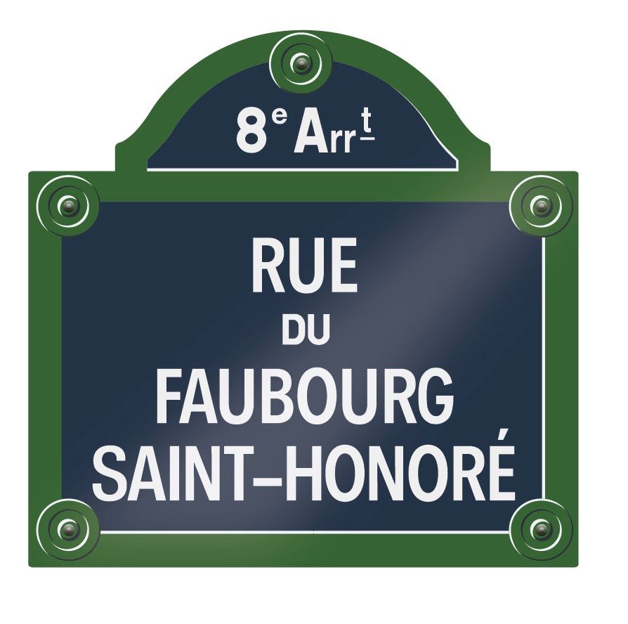 Paris Street Sign Decals - Cover-Alls Decals
