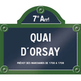 Paris Street Sign Decals - Cover-Alls Decals