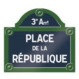 Paris Street Sign Decals - Cover-Alls Decals